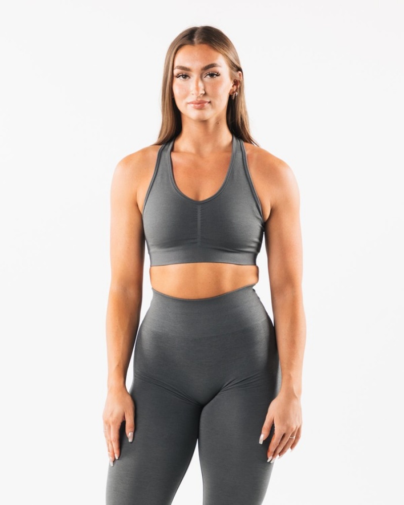 Alphalete Amplify BH Dames Zwart | 18SRCOIKF