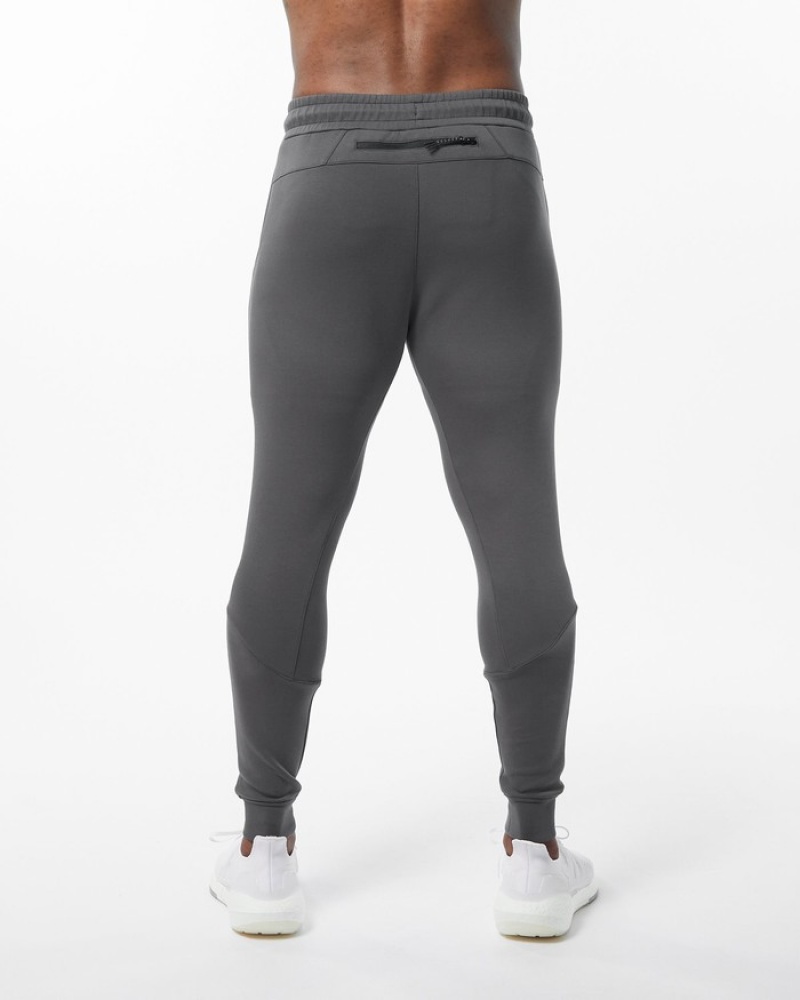 Alphalete ELMTS Cuffed Joggingbroeken Heren Grijs | 62RHWBSOJ