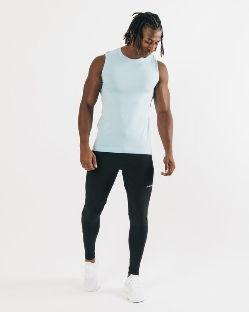 Alphalete Hero Tanktop Heren Blauw | 25UICFSEL
